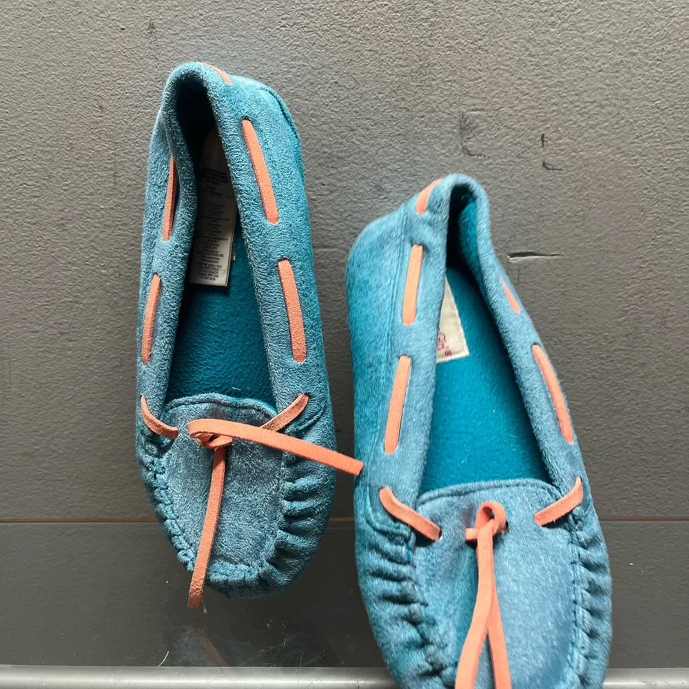 AMERICAN GIRL Tenney Grant Moccasin Loafers Slippers Size Girls Small 1-3